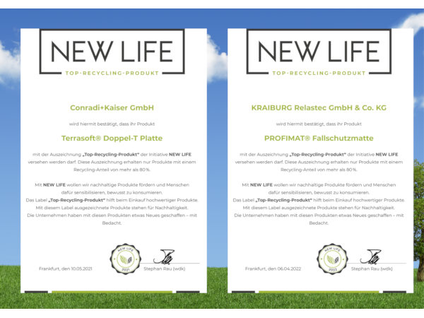 New Life Guetesiegel klein