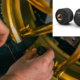 Der „Rideet“-Sensor wird anstelle der normalen Kappe aufs Ventil geschraubt und sendet die von ihm aufgenommenen Daten per Bluetooth-Schnittstelle an eine zugehörige kostenlose Smartphone-App (Bilder: Solectric GmbH)