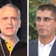 Zwei der drei potenziellen Kandidaten als neuer Automotive-Vorstand bei Conti: Gilles Mabire (rechts), CTO der zugehörigen Sparte des Zulieferers, sowie Philipp von Hirschheydt, Leiter des Geschäftsfeldes User Experience im selben Unternehmensbereich, wobei laut der Wirtschaftswoche Insider Letzterem wohl „die besten Chancen“ einräumen (Bilder: NRZ/Christian Marx)
