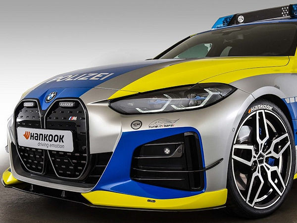 Bei dem neuen Konzeptfahrzeug der Kampagne „Tune it! Safe!“ hat AC Schnitzer seine „AC4“-Räder mit Hankook-Reifen des Typs „Ventus S1 Evo³“ kombiniert (Bild: AC Schnitzer)