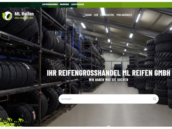 ML Reifen neuer Internetauftritt