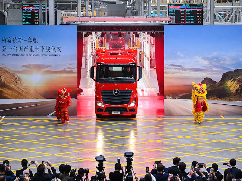 Actros China 2 tb