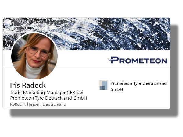 Mit Beginn des Jahres ist Iris Radeck zum Trade Marketing Manager CER – also verantwortlich für die Central European Region bzw. Zentraleuropa – befördert worden (Bild: LinkedIn/Screenshot)