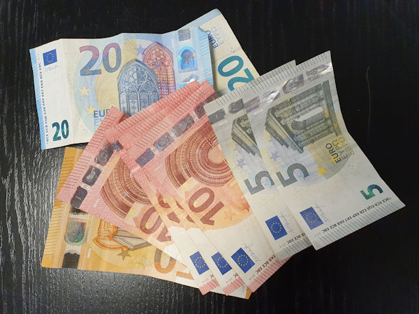 Bargeld klein