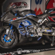 Am Michelin-Messestand bei der „Motorräder“ in Dortmund wird unter anderem ein Tuning-Bike des ehemaligen aktiven Rennsportlers Tom Ecker zu sehen sein, während … (Bild: Michelin/Breitbild Austria)