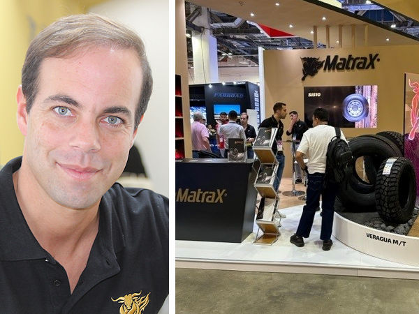 Die jüngste Präsenz der eigenen Reifenmarke bei der Tyrexpo Asia in Singapur sieht André Bandeira, Managing Director der Grupo Alves Bandeira, als weiteren Schritt auf dem Weg hin zu einer weltweiten Vermarktung von MatraX-Reifen (Bilder: Grupo Alves Bandeira, NRZ/Christian Marx)