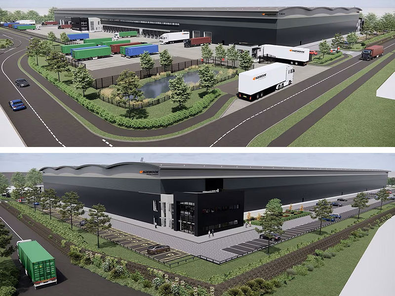 Als Fertigstellungstermin für den Neubau im sogenannten Apex Park im britischen Daventry wird Anfang 2024 angepeilt (Bild: Hankook)