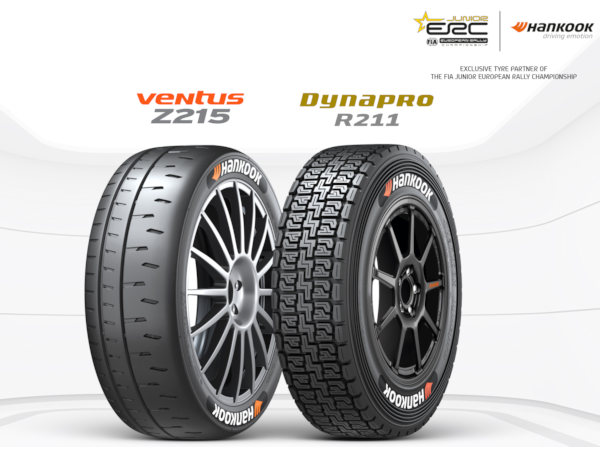 Hankook ist exclusive rally tyre partner klein