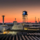 An den Standorten seiner Reifenwerke in Karlsruhe (Foto) und Bad Kreuznach will Michelin im Rahmen der „Earth Hour“ am kommenden Samstag eine Stunde lang deren markante Beleuchtung sowie große Leuchtreklame ausschalten (Bild: Michelin/Daniel Hahn)