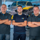 Die Bilstein Academy bzw. das Team rund um Rainer Popiol, Mustafa Yavuz und Dimitris Kouvaras (von links) vermittelt bei den Schulungen Fahrwerkwissen zu unterschiedlichen Themenfeldern von Camper bis Tuning (Bild: Bilstein)