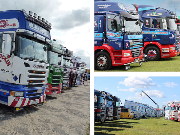 Für die beiden Events sollen sich bereits mehr als 1.300 Trucker mit ihren Fahrzeugen angemeldet haben (Bild: Hankook)