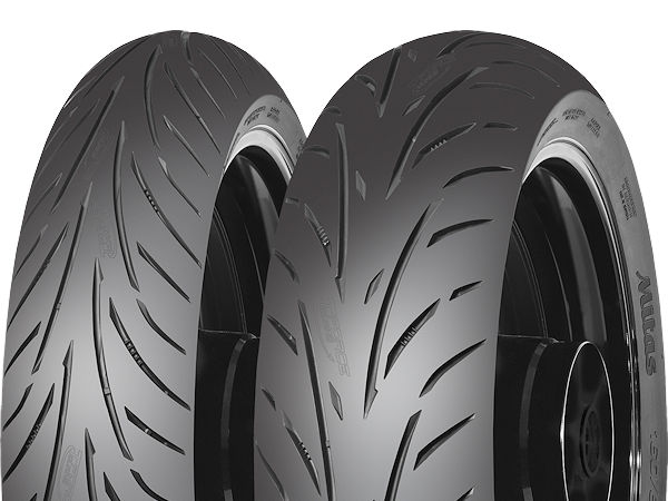 Die beiden neuen „Touring-Force“-Dimensionen 120/70 R15 56V und 160/60 R15 67V sind gedacht beispielsweise für sogenannte Maxi-Scooter oder Dreiradroller (Bild: Trelleborg)