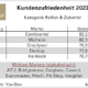 Bei der Kundenzufriedenheit rangiert Continental ganz vorne