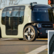 In Kalifornien rollt das Zoox-Robotaxi ganz offenbar auf Contis „eContact“ in 185/60 R22 S XL im Shuttleeinsatz durch die Straßen von Foster City (Bilder: Zoox)