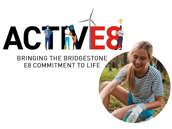 In Anlehnung an das sogenannte E8-Commitment des Konzerns stand Bridgestones diesjährige internationale Sustainable Business Week Mitte Mai einmal mehr unter dem Motto „ActivE8“ (Bild: Bridgestone)