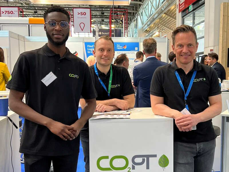 Co2Opt auf Transport Logistic tb