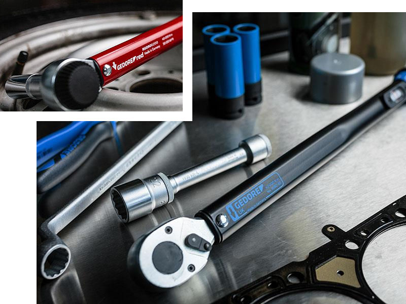 Drehmomentschlüssel wir Gedores für den Profieinsatz in Werkstätten gedachter „Torcoflex“ sind laut dem Werkzeughersteller ein Must-have für den Radwechsel, wobei das Unternehmen mit seiner Gedore-Red-Linie Entsprechendes auch für den Do-it-yourself-Einsatz von Autofahrern anbietet (Bilder: Gedore)