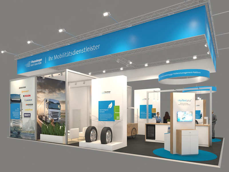 Pneuhage Fleet Solution auf Transport Logistic 2023 tb