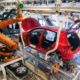 Der VDA hat auch seine Prognose für die Pkw-Produktion in Deutschland leicht nach oben korrigiert und geht für 2023 nun von knapp 3,8 Millionen hierzulande gefertigten Einheiten aus, was zwar einem Plus von neun Prozent gegenüber 2022 entspräche, aber einem Minus von immerhin 19 Prozent im Vergleich zum Vorkrisenniveau von 2019 (Bild: Volkswagen)