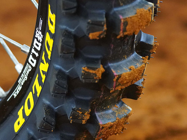 Ab sofort ist der neue „Geomax MX34“ der zu Goodyear gehörenden Marke Dunlop auch in hiesigen Regionen erhältlich in zunächst fünf Größen – weitere zwölf Dimensionen sollen dann im Oktober noch folgen (Bild: Goodyear)