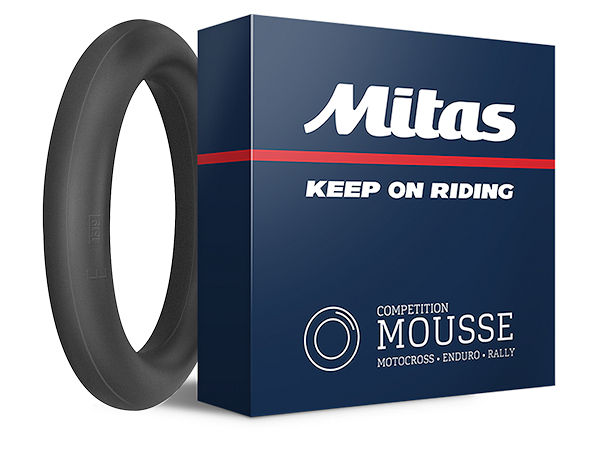Mitas hat sein Angebot an Mousse um Ausführungen für Reifen der Dimensionen 70/100-19 und 90/100-16 erweitert, die bei Juniorenmeisterschaften im Motocross-, Enduro- und Rallyesport zum Einsatz kommen (Bild: Mitas)