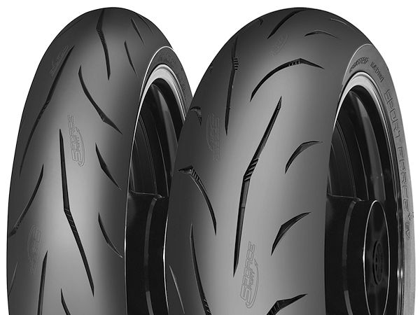 Beim „Sport Force+ EV” steht das Buchstabenkürzel am Namensende laut Mitas für Evolution, was den für Supersportmotorräder gedachten Reifen als eine Art Weiterentwicklung des „Sport Force+“ kennzeichnet (Bild: Yokohama TWS)