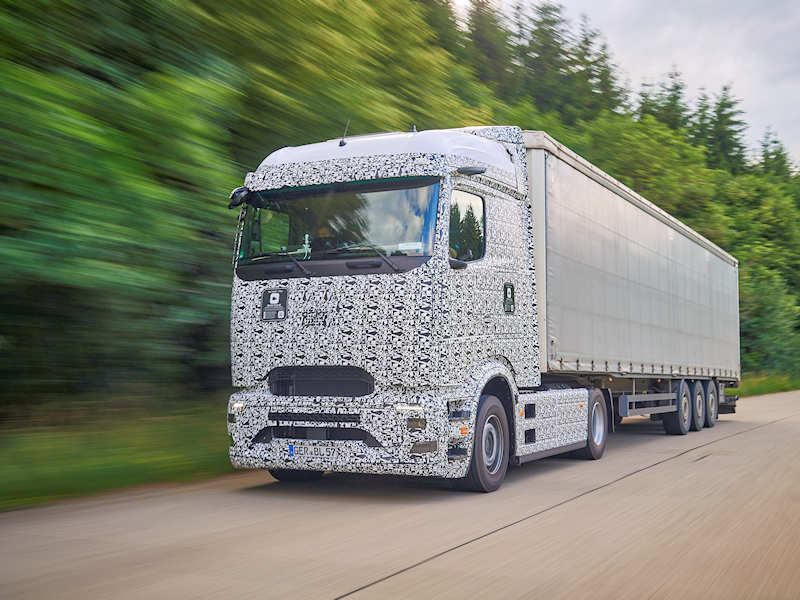 Mercedes Benz eActros 600 tb