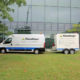 Pneuhage Servicemobil vor Messe Karlsruhe tb