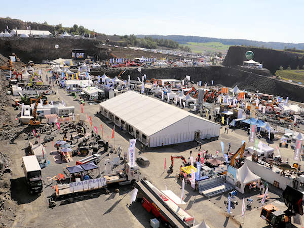 Steinexpo Luftaufnahme tb