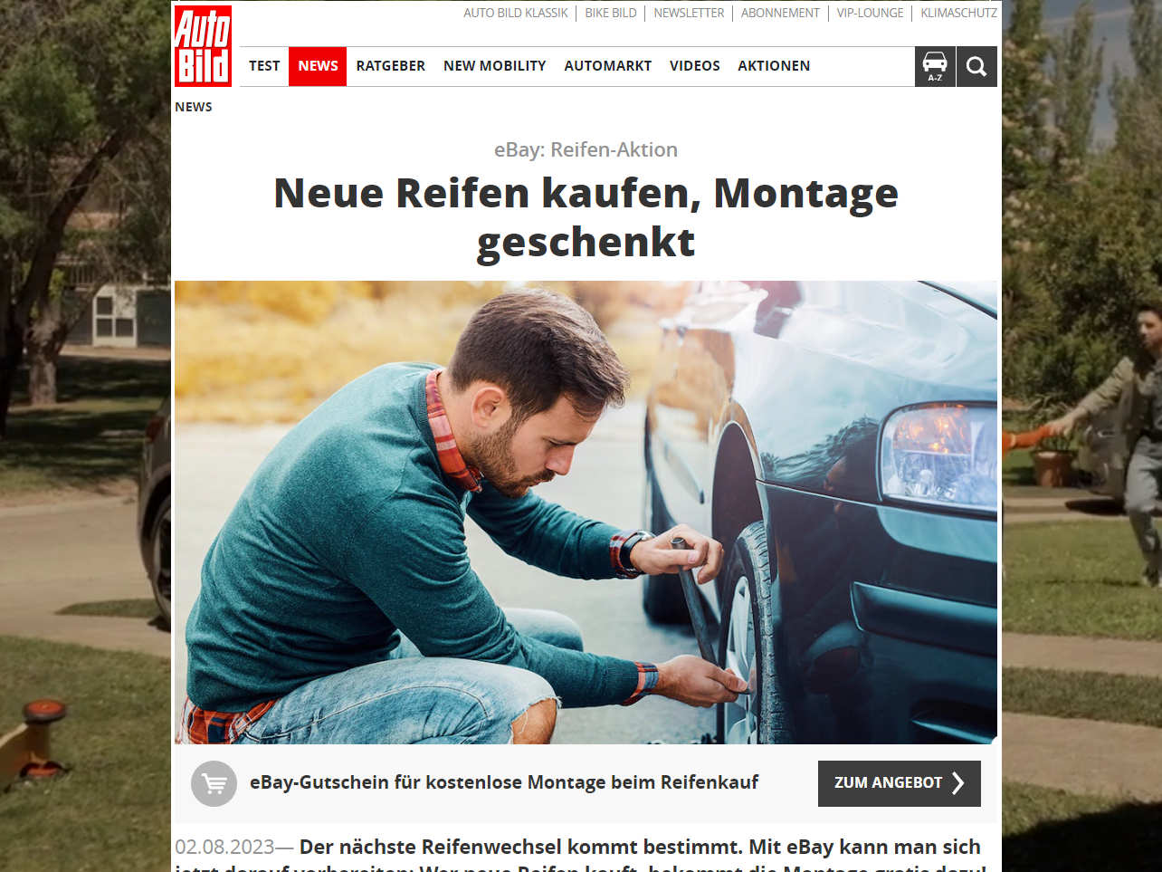 eBay Montage geschenkt tb