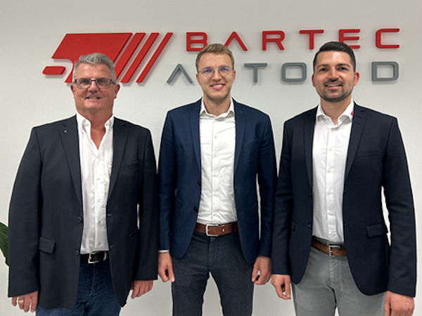 Das neue Vertriebsteam der Bartec Auto ID GmbH (von links): Thomas Zink, Matthias Langhals und Prokurist Alexander Heinz (Bild: Bartec Auto ID)
