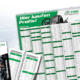 Zu einem rund 20 Prozent reduzierten Preis (DIN-A1-Poster) bzw. knapp 17 Prozent günstiger (DIN-A0-Poster, DIN-A5-Ringbuch) sind die TyreSystem-Drehmomentübersichten zum Start in die diesjährige Wintersaison zu haben (Bild: RSU GmbH)