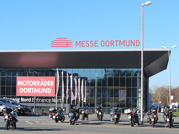 Selbst wenn die Messe „Motorräder“ erst vom 29. Februar bis zum 3. März kommenden Jahres wieder ihre Pforten in Dortmund öffnet: Der Kartenvorverkauf für sie ist bereits gestartet (Bild: NRZ/Christian Marx)
