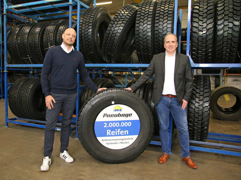 Pneuhages zwei Millionen tb