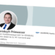 Seit Kurzem obliegt Christoph Priewasser die Leitung des Produktmanagements bei dem Runderneuerungsspezialisten Kraiburg Austria (Bild: LinkedIn/Screenshot)