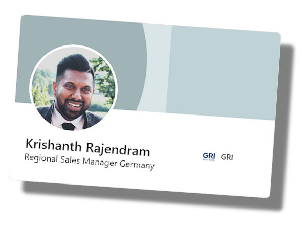 Ist im November vom Großhändler Bohnenkamp zu dem Reifenhersteller Global Rubber Industries gewechselt: Krishanth Rajendram (Bild: LinkedIn/Screenshot)