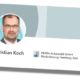 Untersuchungen an verunfallten Reifen wird Dekra-Mann Christian Koch zukünftig im Norden Deutschlands durchführen (Bild: LinkedIn/Screenshot)