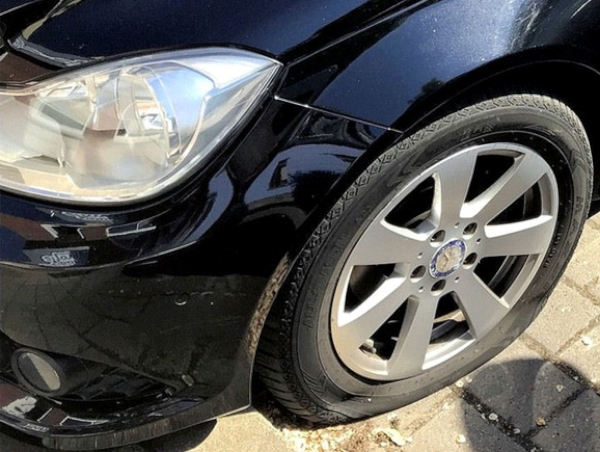 Platter REifen Mercedes