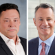 Als neuer Chairman, CEO und Präsident der Goodyear Tire & Rubber Company tritt Stellantis-Manager Mark Stewart (links) am 29. Januar die Nachfolge von Richard J. Kramer an, der sich nach 24 Jahren in Diensten des Reifenherstellers in den Ruhestand verabschiedet (Bilder: Stellantis, Goodyear)