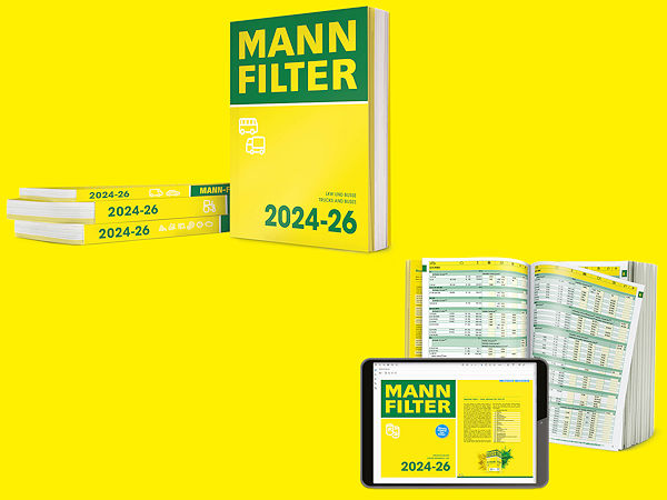 Kein Wunder, dass die aktuellen Produktkataloge zusammengenommen mehr als 3.200 Seiten umfassen: Dank einer knapp 97-prozentigen Marktabdeckung bietet Mann-Filter nach eigenen Worten Filter in Erstausrüstungsqualität für mehr als 20.000 Pkw/Transporter, über 11.300 Lkw/Busse, mehr als 22.600 Baumaschinen/Industrieanwendungen sowie für über 12.500 Landmaschinen an (Bild: Mann+Hummel)