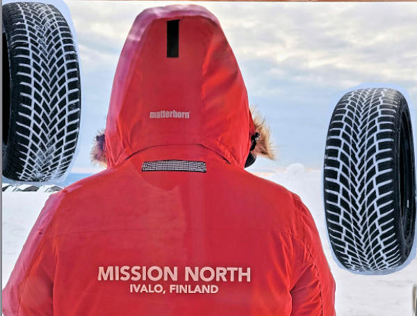 Mission North mit Reifen