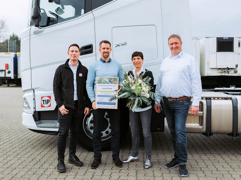 Goodyear Nachhaltigkeitszertifikat tb