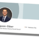Gummi klebt doch: Früher schon in Diensten des Herstellers Continental oder der Onlinehändler Delticom und Gripgate/Smarcado, arbeitet Benjamin Gläser nach einer Karrierestation außerhalb der Reifenbranche seit Juni nun für Hankook Deutschland (Bild: LinkedIn/Screenshot)