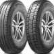 Im koreanischen Markt hat Hankook in Form der „E-Vantra Transit“ (links) und „E-Vantra Drive“ genannten Profile erstmals auch Reifen speziell für elektrisch angetriebene Transporter/Llkw vorgestellt (Bild: Hankook)
