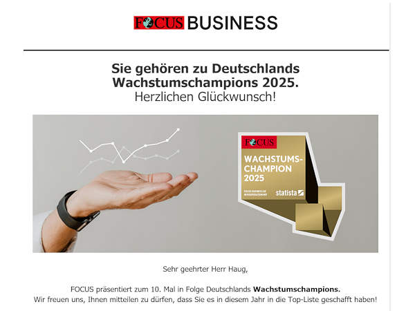 Proline Wachstumschampion