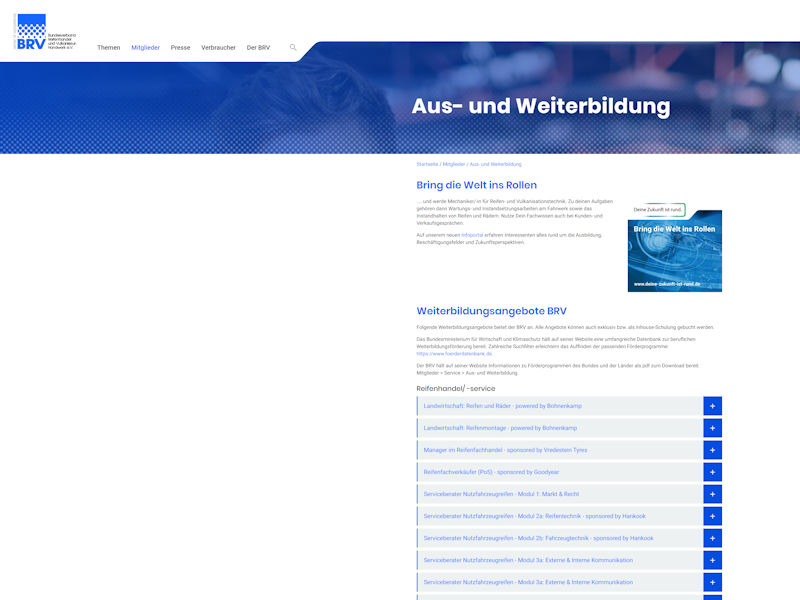 BRV Ausbildung tb