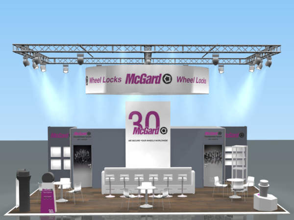 Messestand McGard Web