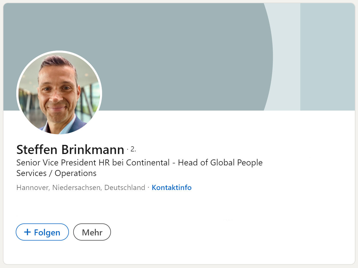 Steffen Brinkmann Continental tb