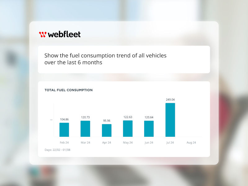 Bridgestone IAA Webfleet KI Assistent tb