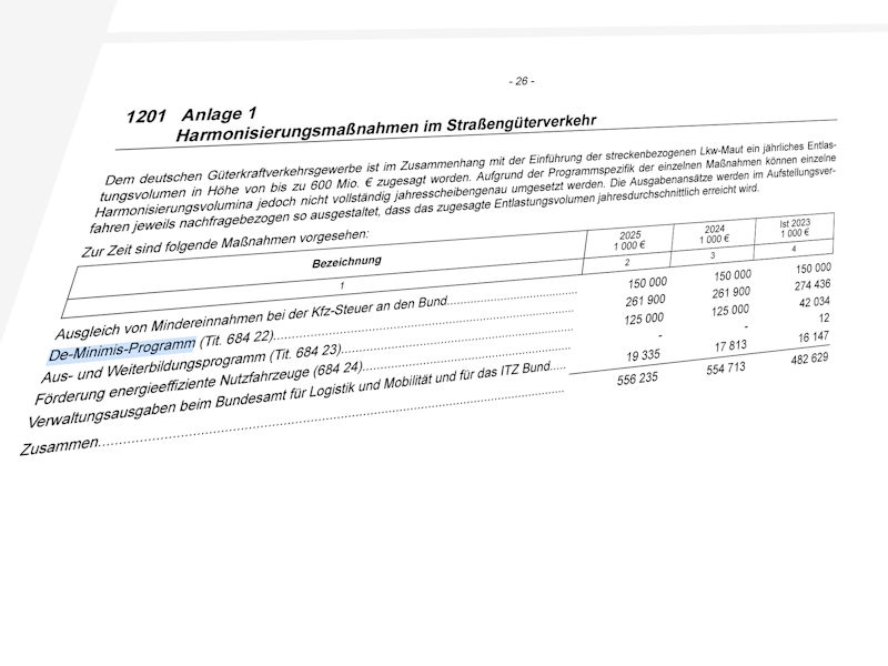 De minimis 2025 tb
